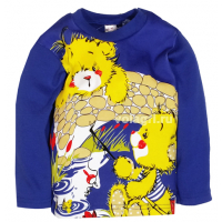 20-006129 "Funny Bears" Джемпер для мальчика, 1-4 года, синий 20-006129 "Funny Bears" Джемпер для мальчика, 1-4 года, синий